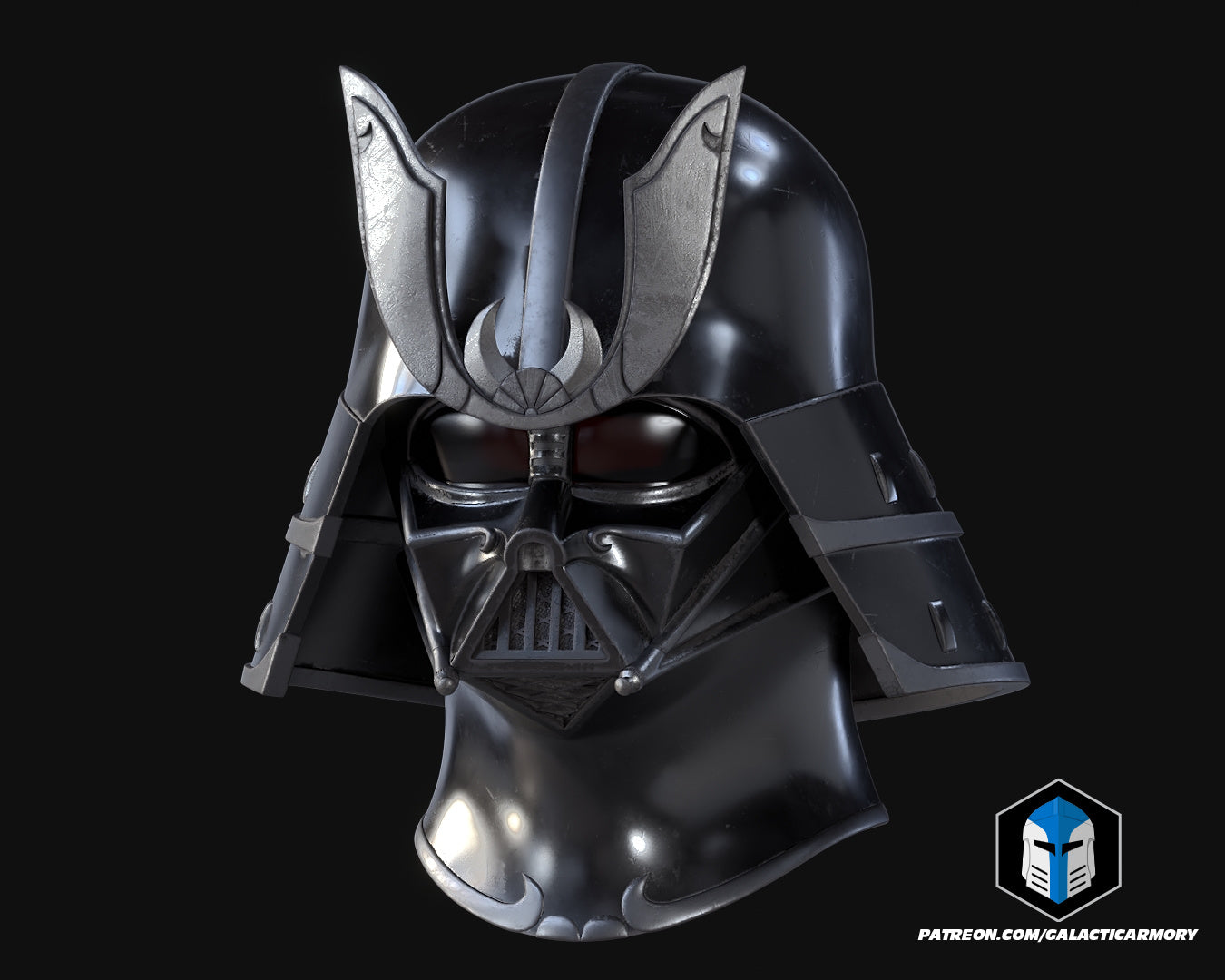 Samurai Darth Vader Helmet - 3D Print Files