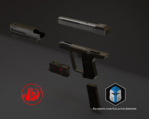 ODST SOCOM Pistol - 3D Print Files