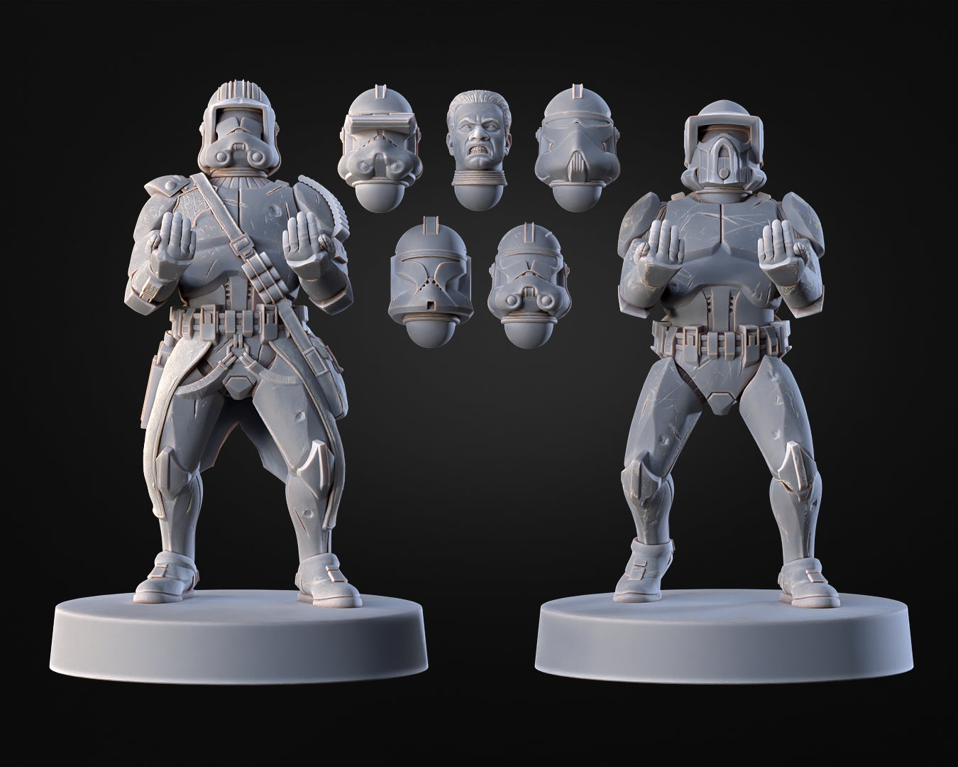 Clone Trooper Controller Holders - 3D Print Files