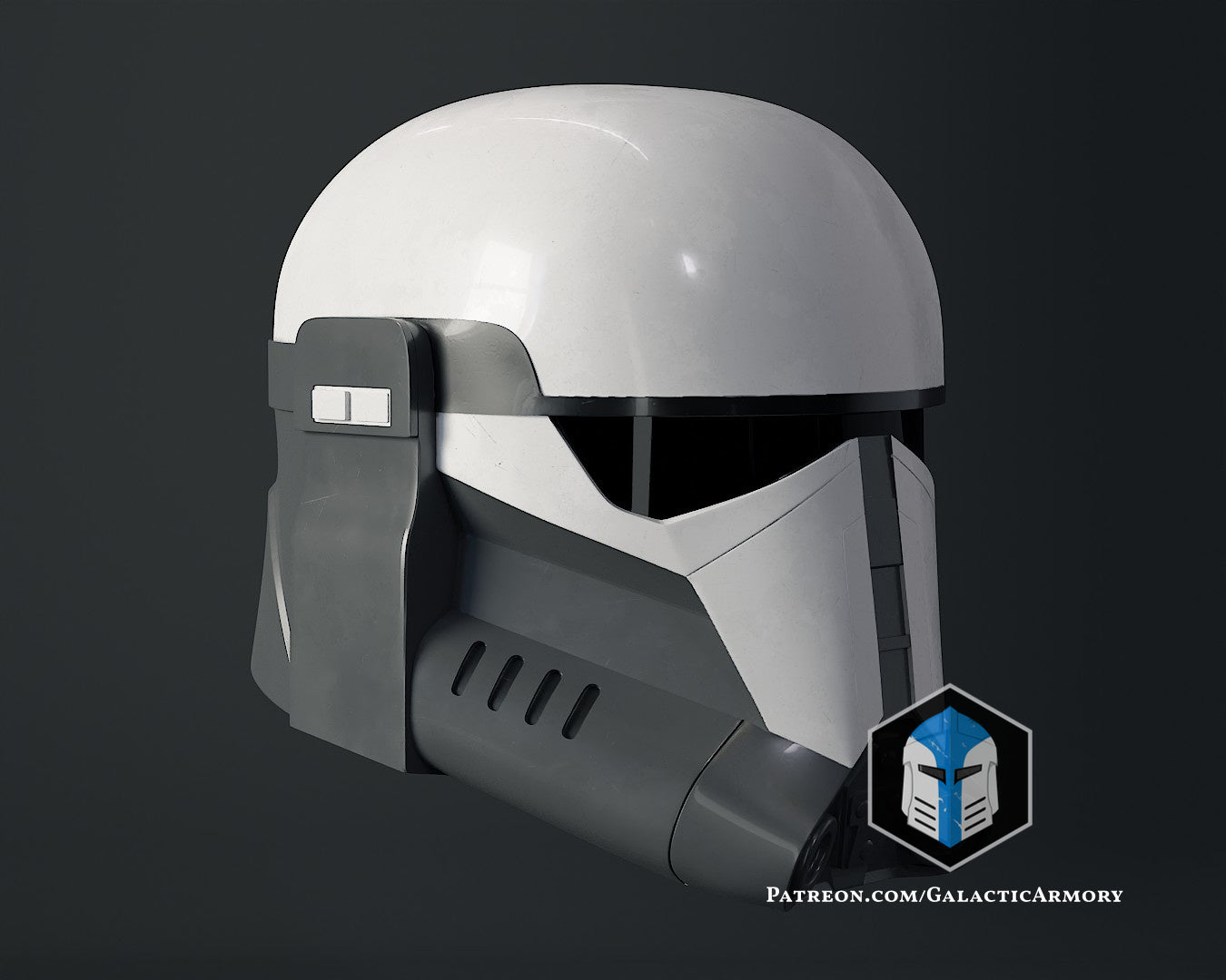 Imperial Mandalorian Commando Helmet - 3D Print Files