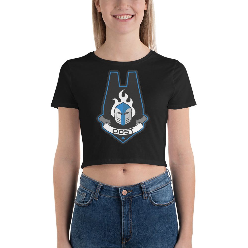 Women’s Crop Tee - Galactic Armory ODST