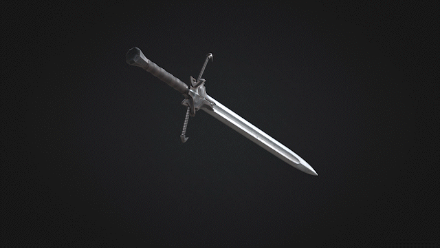 Bartok Medieval Commander Wolffe Sword - 3D Print Files