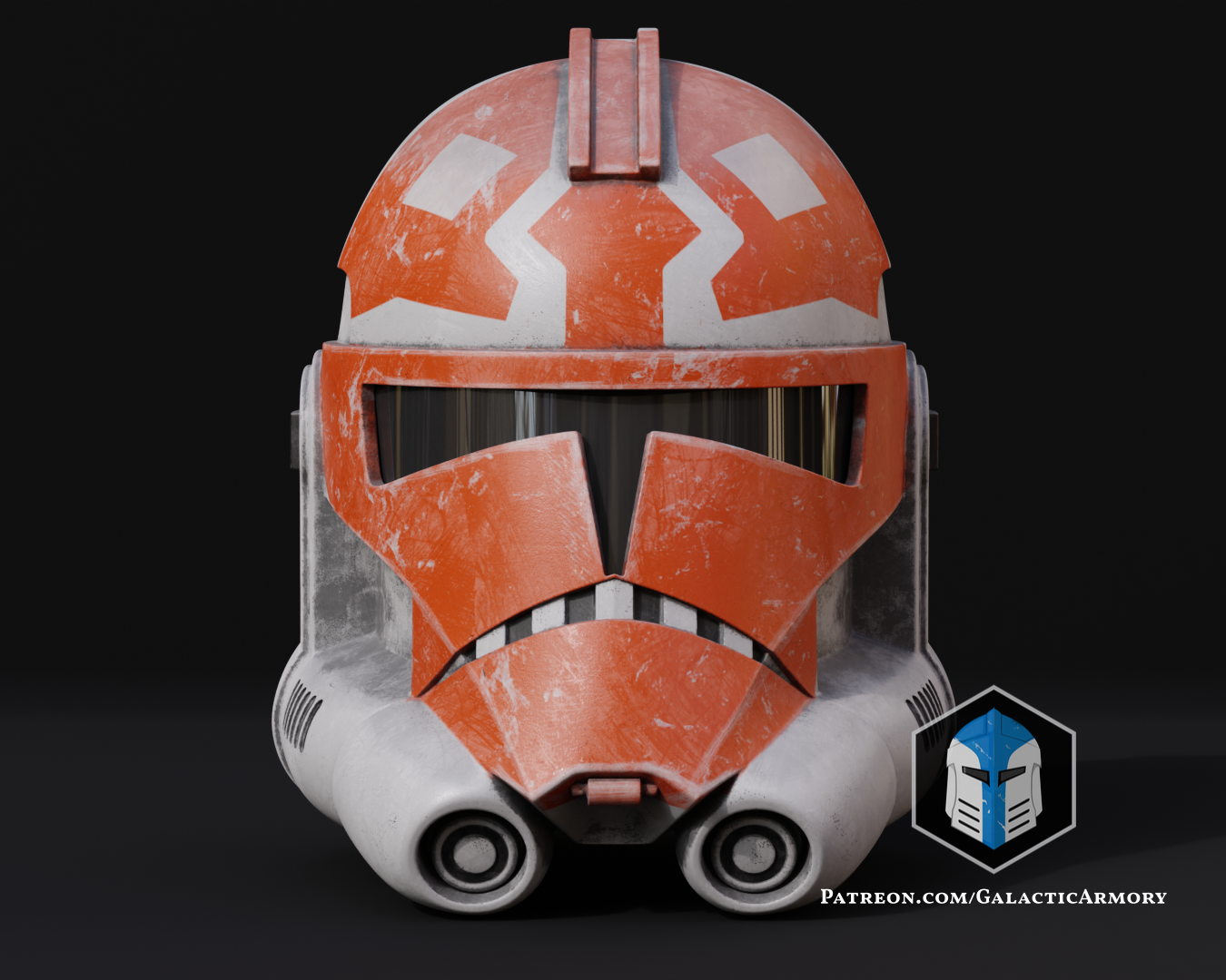 Phase 2 Animated Clone Trooper Helmet 3D Print Files Galactic