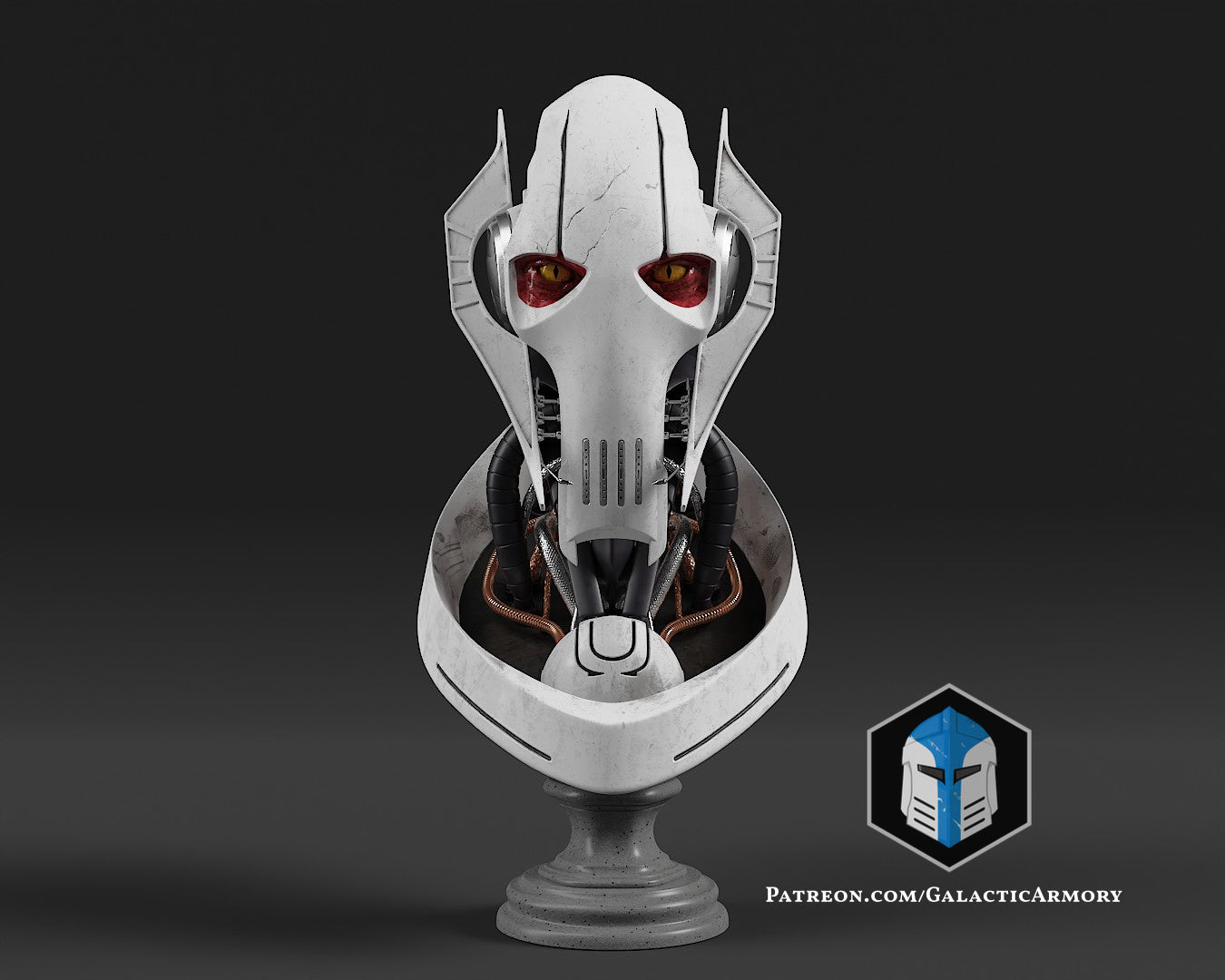 General Grievous Bust - 3D Print Files - Galactic Armory