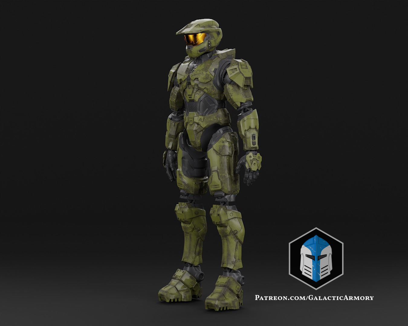 Print-In-Place Articulated Master Chief Doll - 3D Print Files