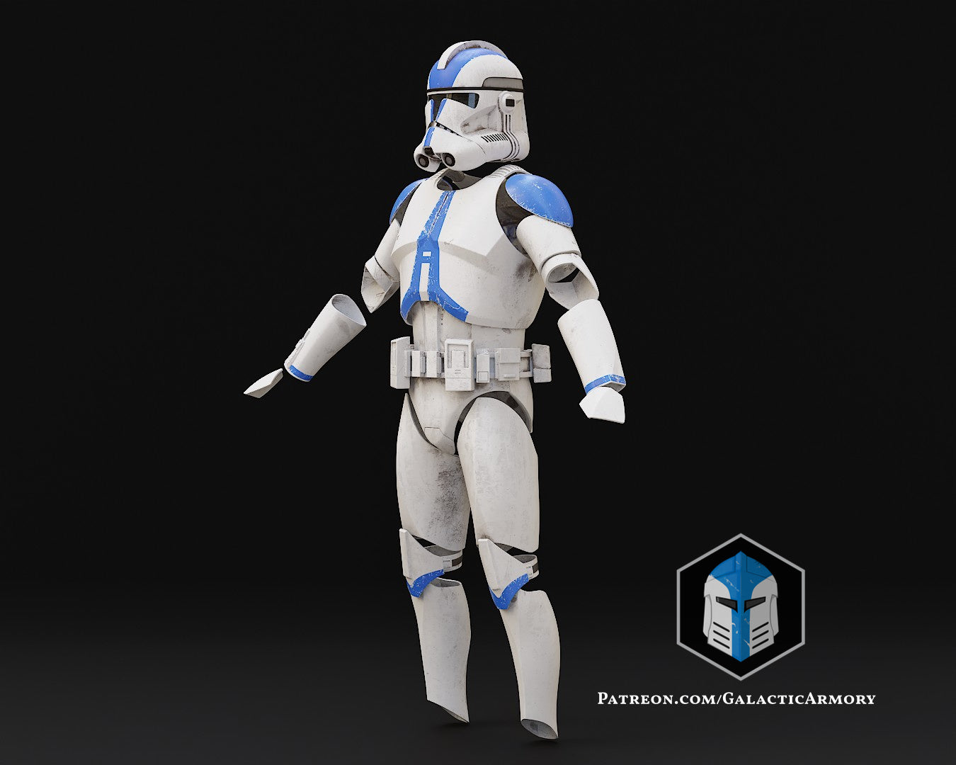 Phase 2 Clone Trooper Armor- 3D Print Files - Galactic Armory