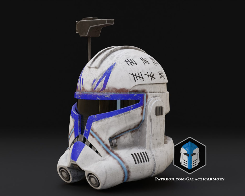 Animated Captain Rex Helmet - 3d Print Files – Galactic Armory