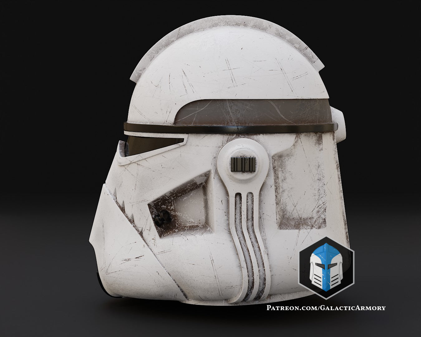 Commander Neyo Helmet - 3D Print Files - Galactic Armory