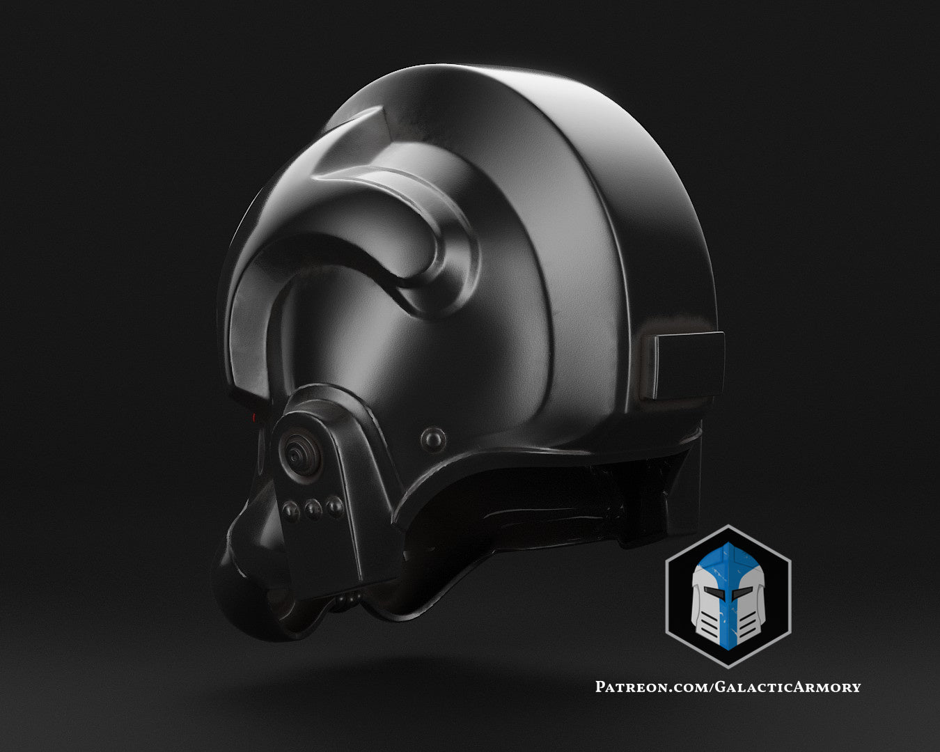Tie Fighter Pilot Helmet - 3D Print Files - Galactic Armory