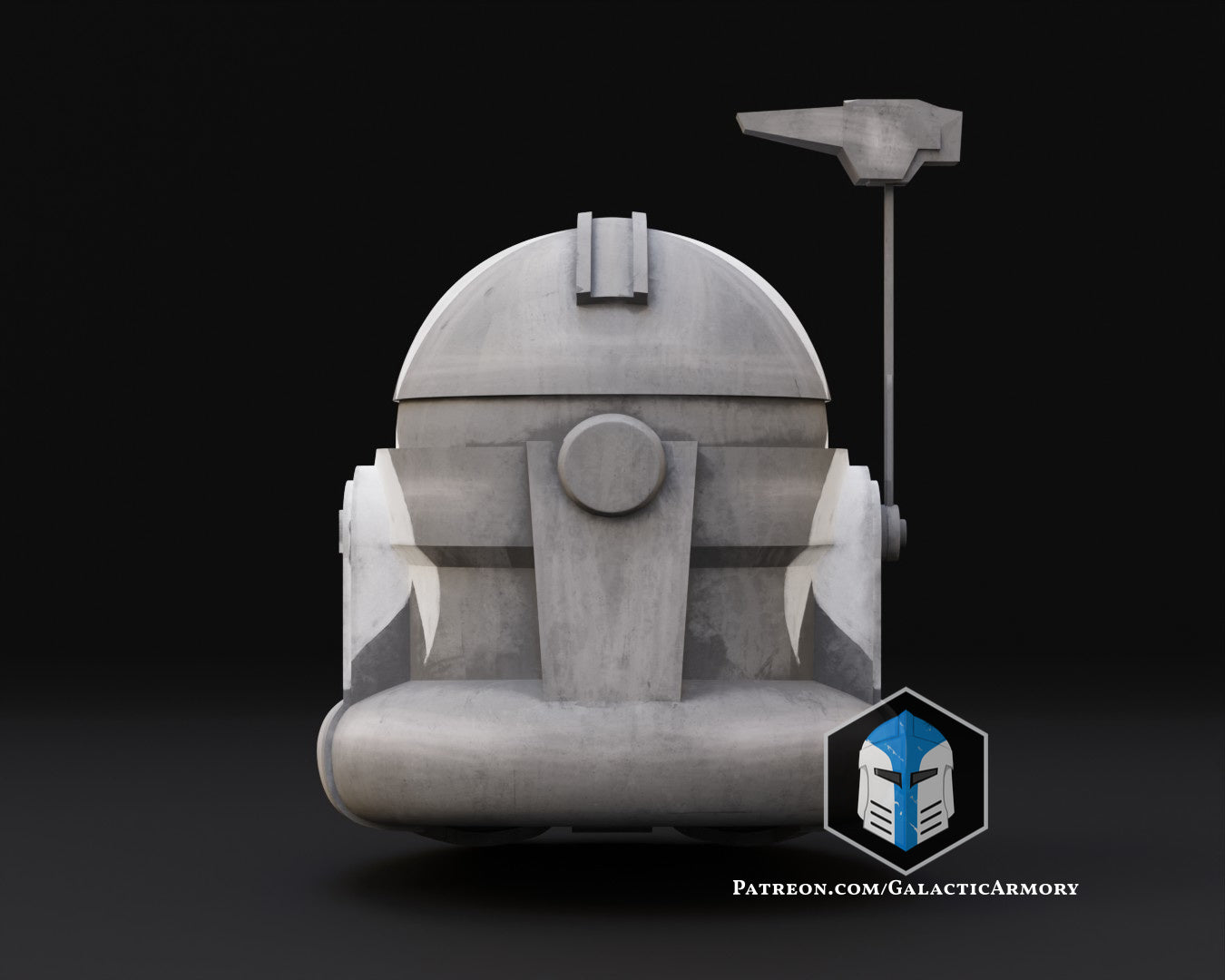 Commander Wolffe Helmet - 3D Print Files - Galactic Armory