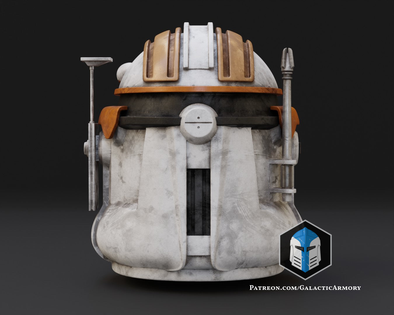 Phase 2 Commander Cody Helmet - 3D Print Files - Galactic Armory