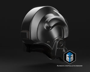 Tie Fighter Pilot Helmet - 3D Print Files - Galactic Armory