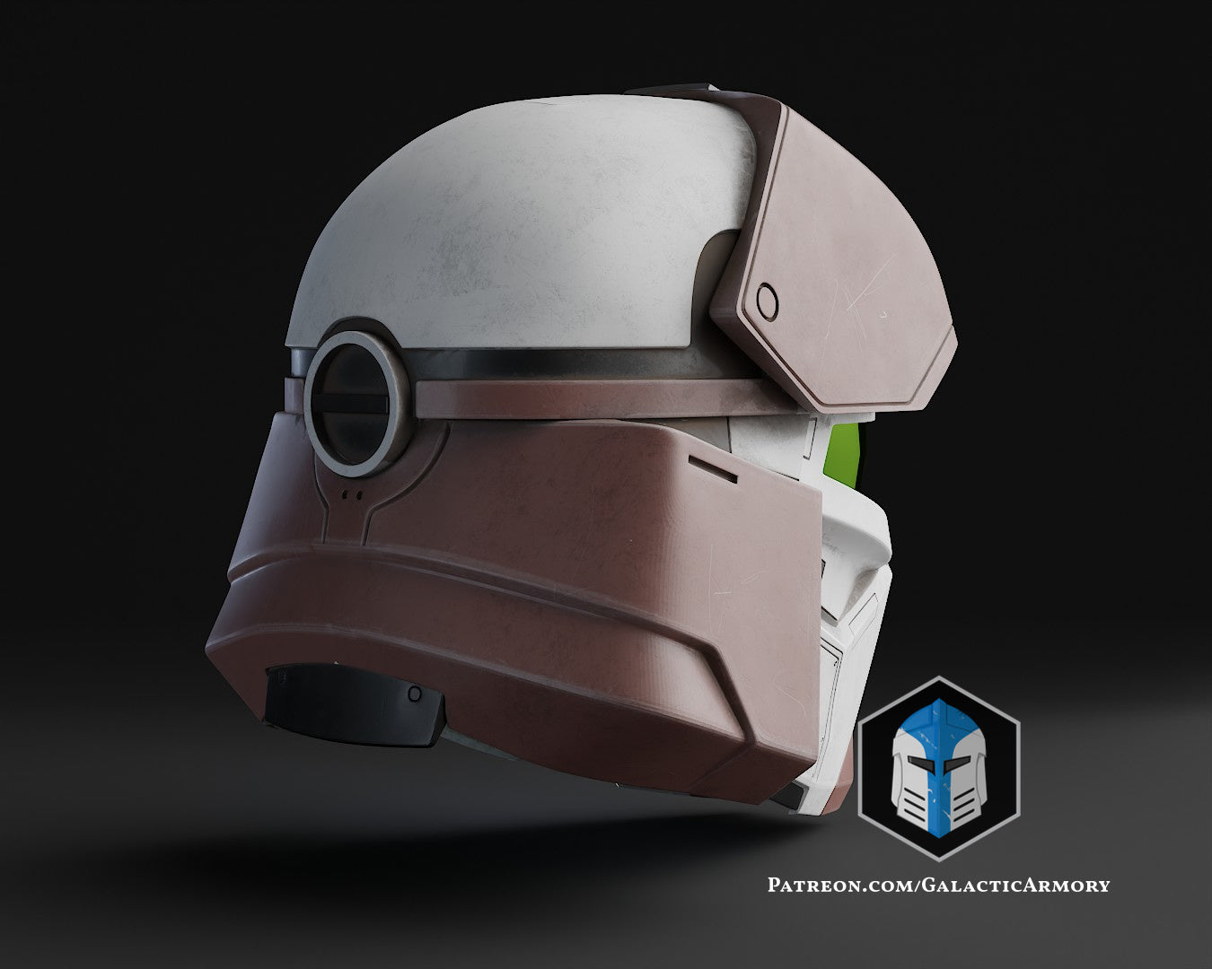 Galactic Spartan Mashup Helmet - 3D Print Files