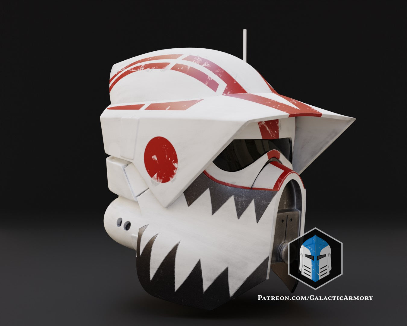 ARF Clone Trooper Helmet - 3D Print Files - Galactic Armory