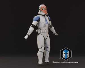 Phase 2 Animated Clone Trooper Armor - 3D Print Files - Galactic Armory
