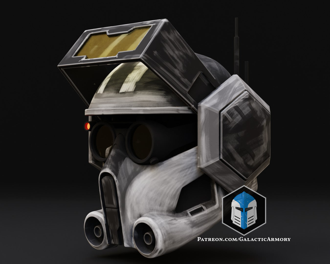 Bad Batch Tech Helmet - 3D Print Files - Galactic Armory