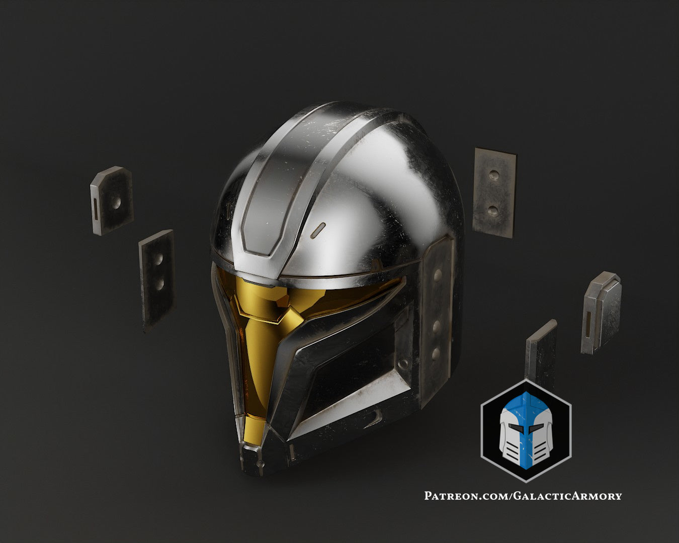 Mando Spartan Helmet - Version 1