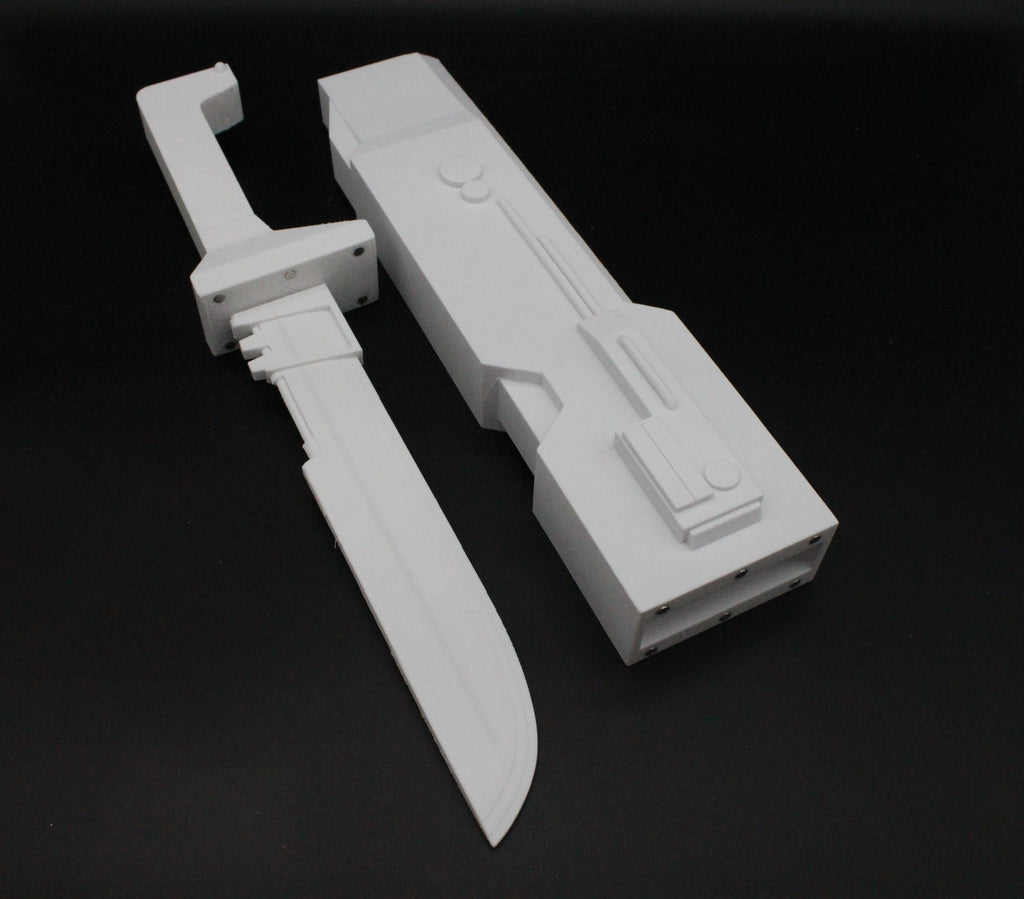 Wrecker Knife & Sheath - DIY - Galactic Armory