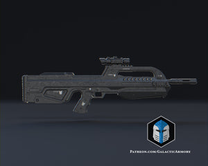 Halo Infinite Battle Rifle - 3D Print Files - Galactic Armory