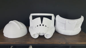 Phase 2 Animated Commander Clone Trooper Helmet - DIY - Galactic Armory