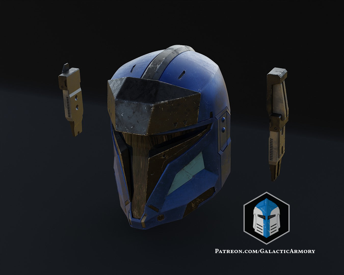 Heavy Mando Spartan Mashup Helmet - 3D Print Files