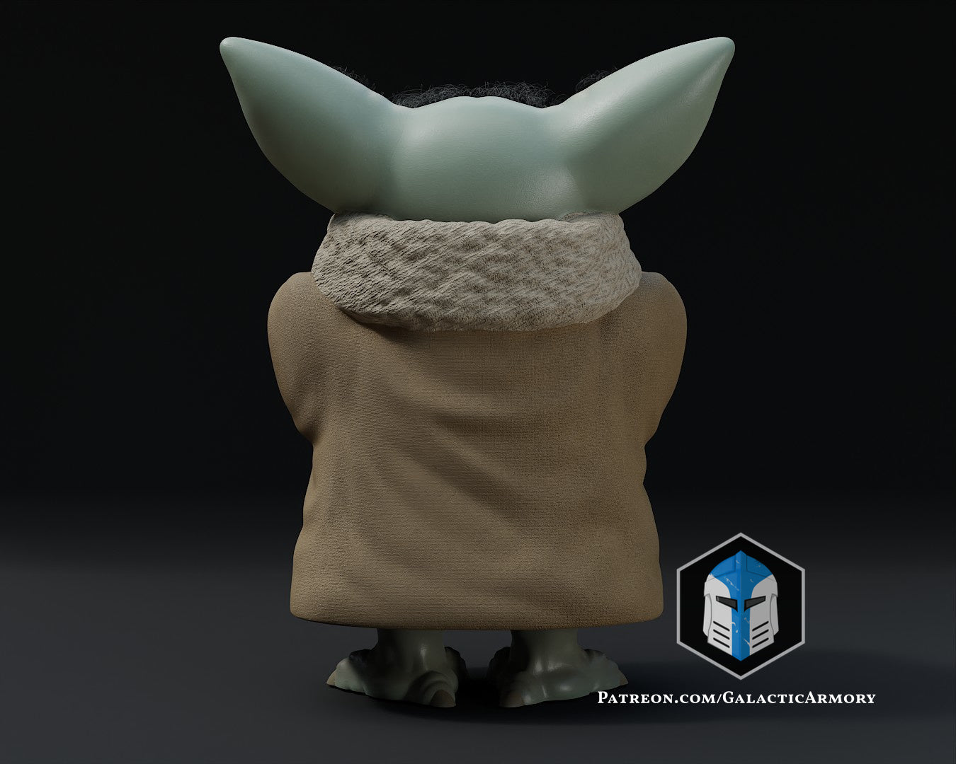 Standing Grogu - Bowl - 3D Print Files