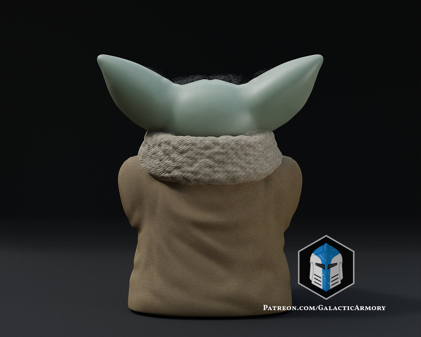 Standing Grogu - Bowl - 3D Print Files