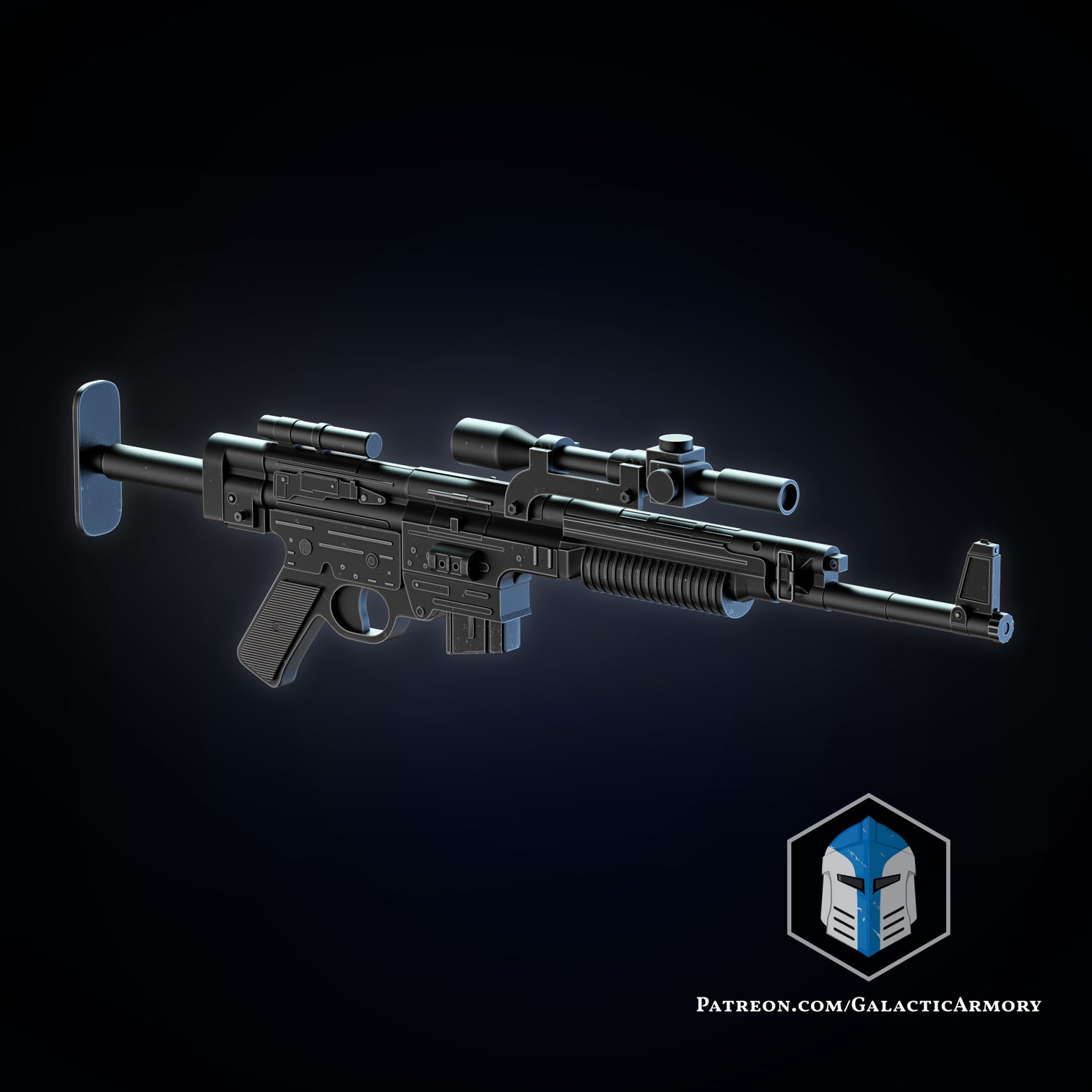 Rebel Assault Rifle A280 Rebel Blaster - 3D Print Files – Galactic Armory