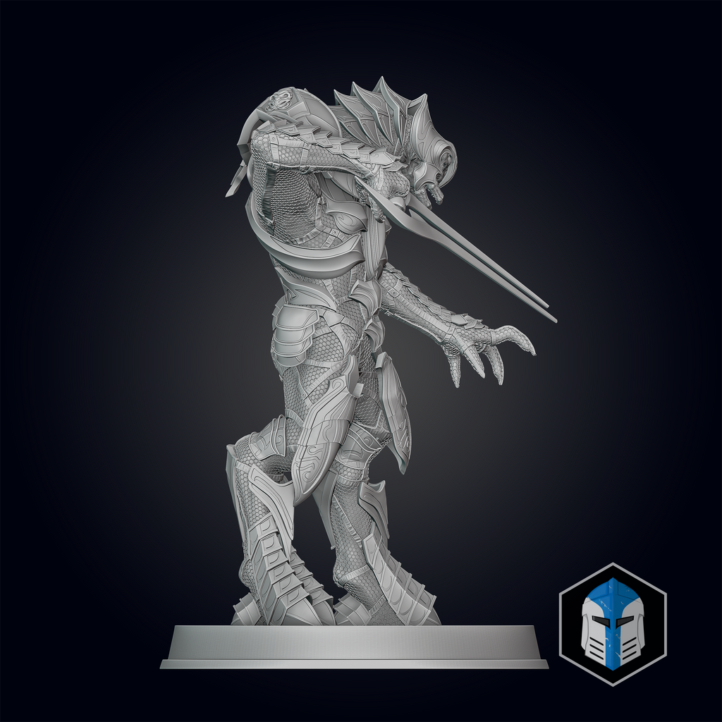 Arbiter Figurine - Pose 2 - 3D Print Files – Galactic Armory