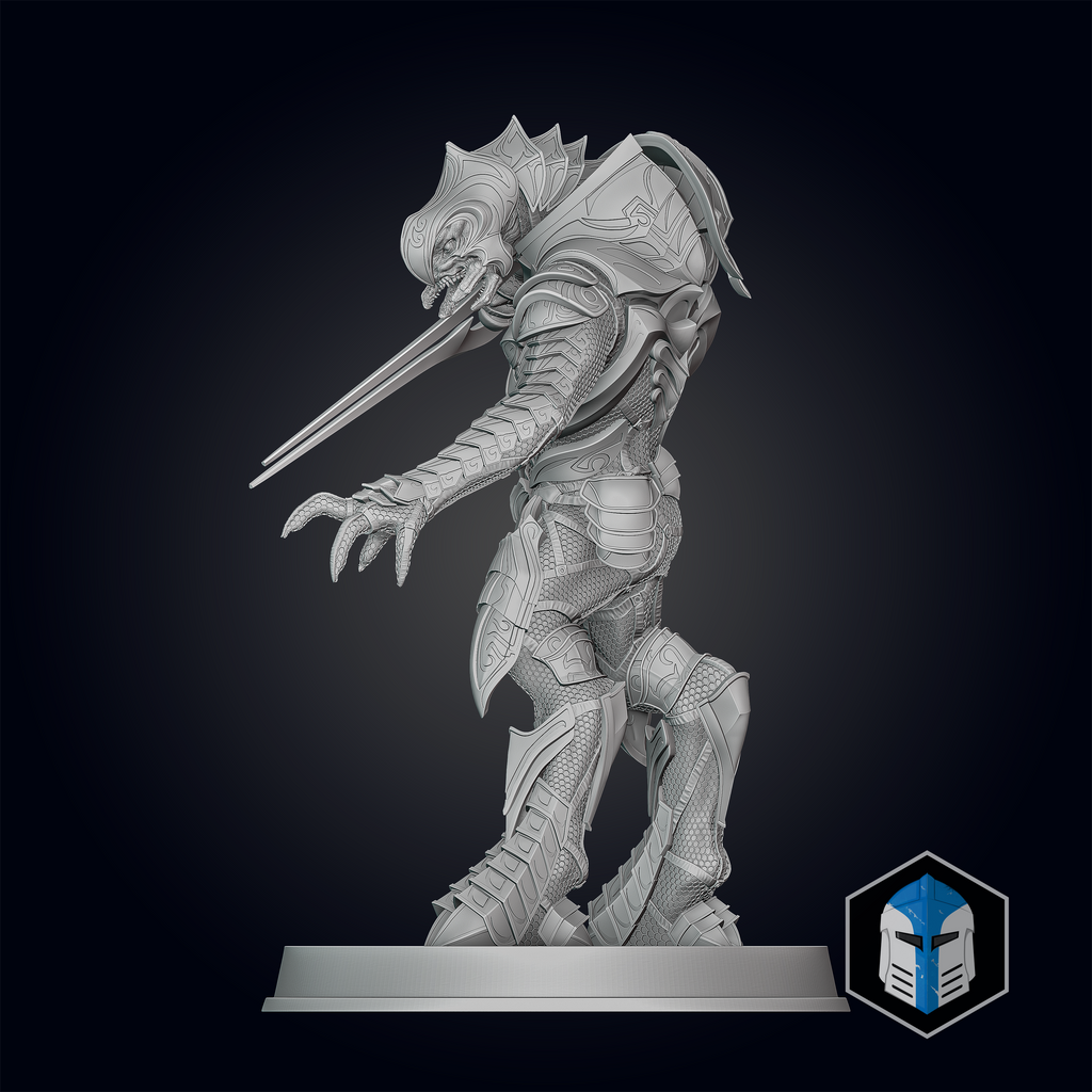 Arbiter Figurine - Pose 2 - 3D Print Files – Galactic Armory