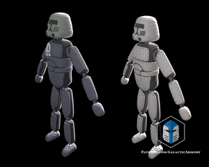 Omega's Articulated Clone Trooper Plushie - 3D Print Files