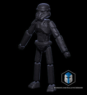 Rogue One Death Trooper Doll - 3D Print Files