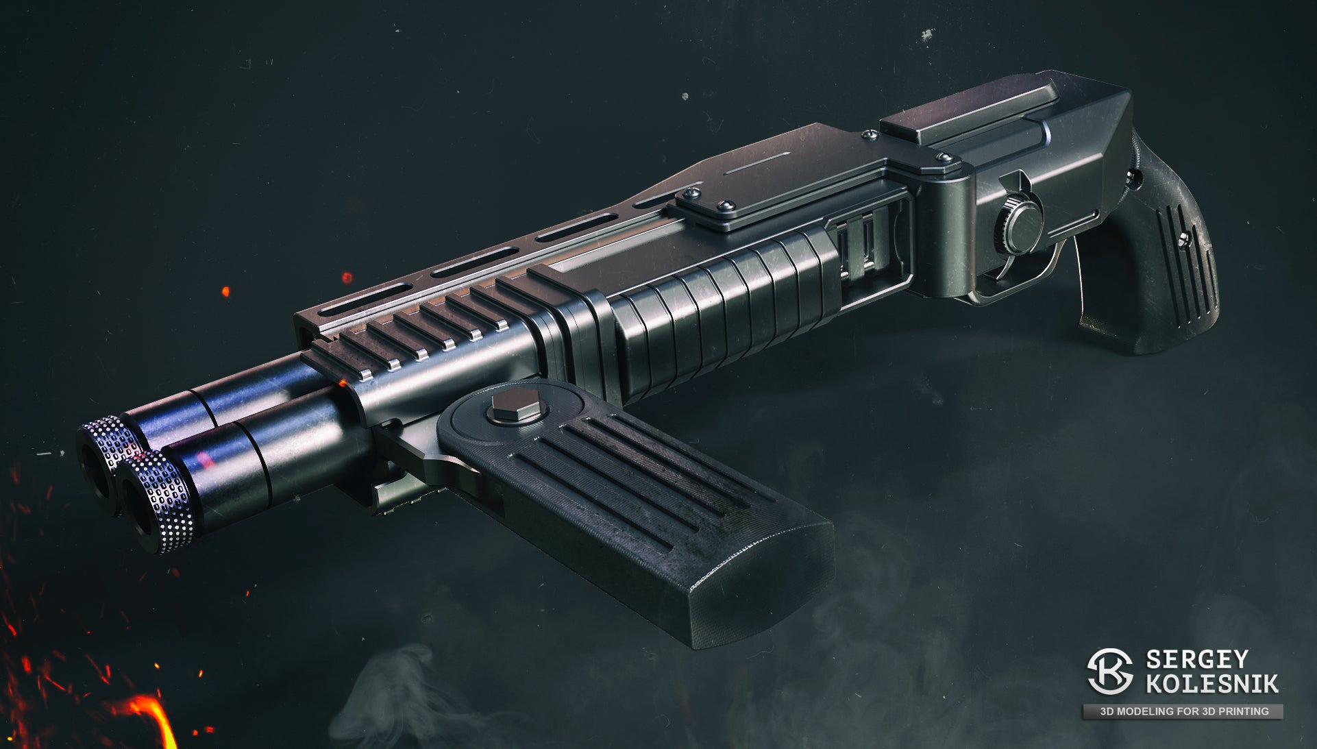 Batttlefront 2 Rifle Battlefront 2 Scatter Blaster - 3D Print Files – Galactic Armory