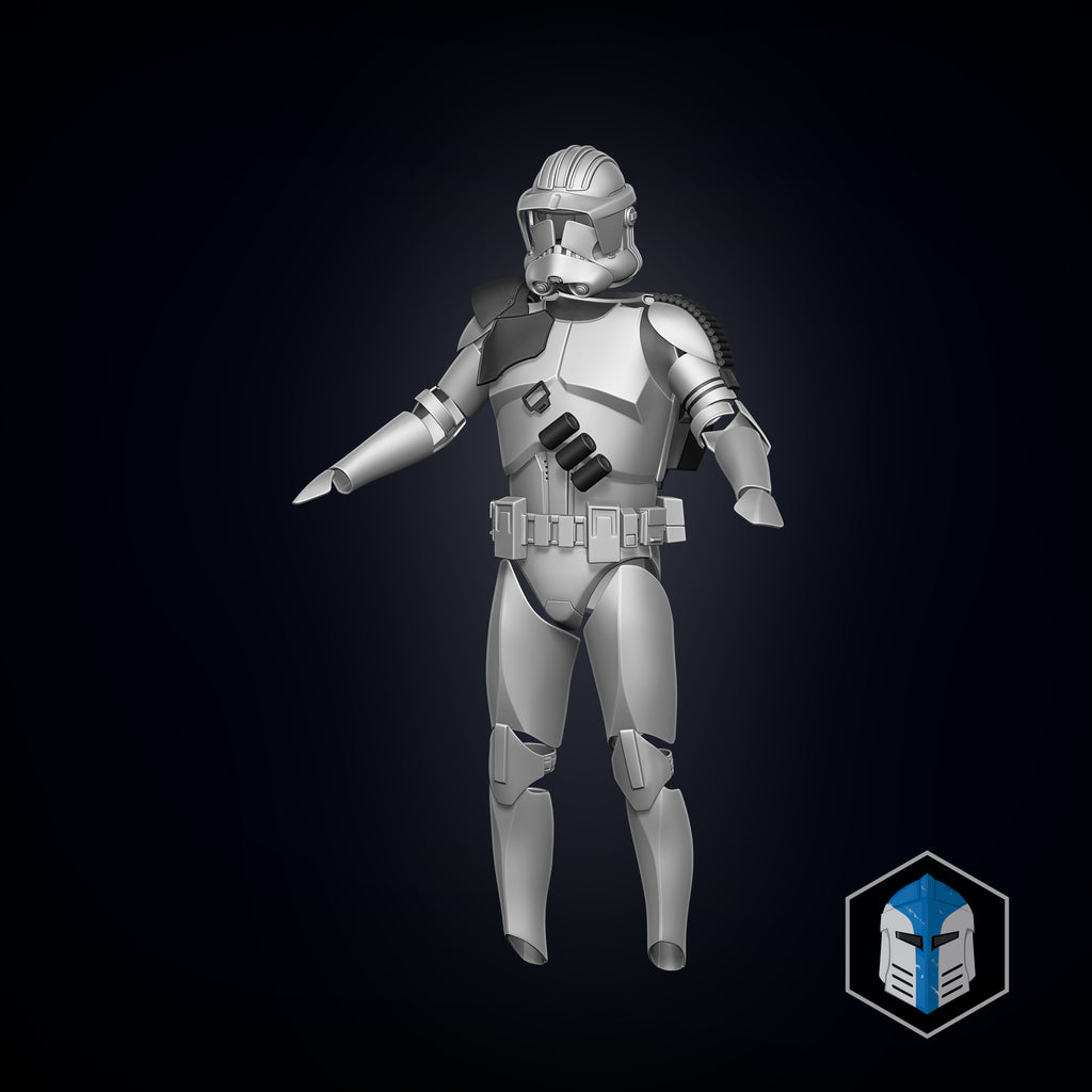 Clone Trooper Armor Accessories - Heavy - 3D Print Files