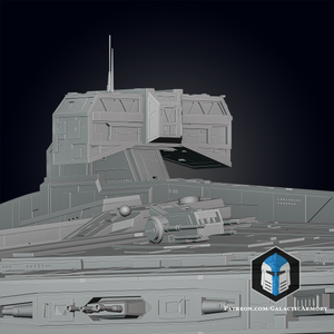 Clone Wars Arquitens Ship - 3D Print Files