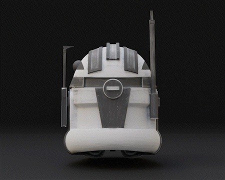 Animated Phase 2 Imperial Commander Cody Helmet - 3D Print Files