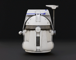 Realistic Captain Rex Helmet - 3D Print Files - Galactic Armory
