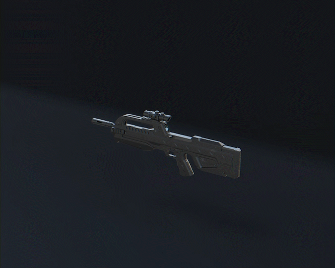Retro Rifle Infinity Infinite BR75 - 3D Print Files – Galactic Armory