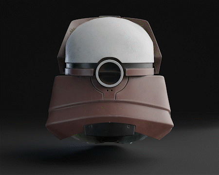 Galactic Spartan Mashup Helmet - 3D Print Files