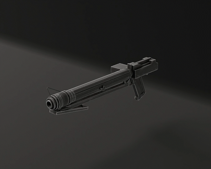 Animated DC-15S Blaster - 3D Print Files - Galactic Armory