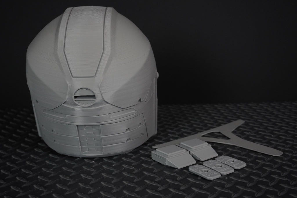 Mando Spartan Helmet - Halo Based - DIY – Galactic Armory