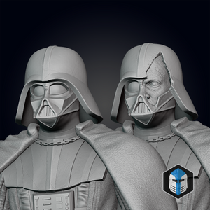 Darth Vader Figurine - Pose 8 - 3D Print Files