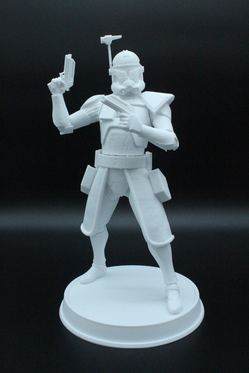 Captain Rex Figurine - Pose 2 - DIY - Galactic Armory