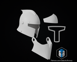 Bartok Medieval ARC Helmet - 3D Print Files