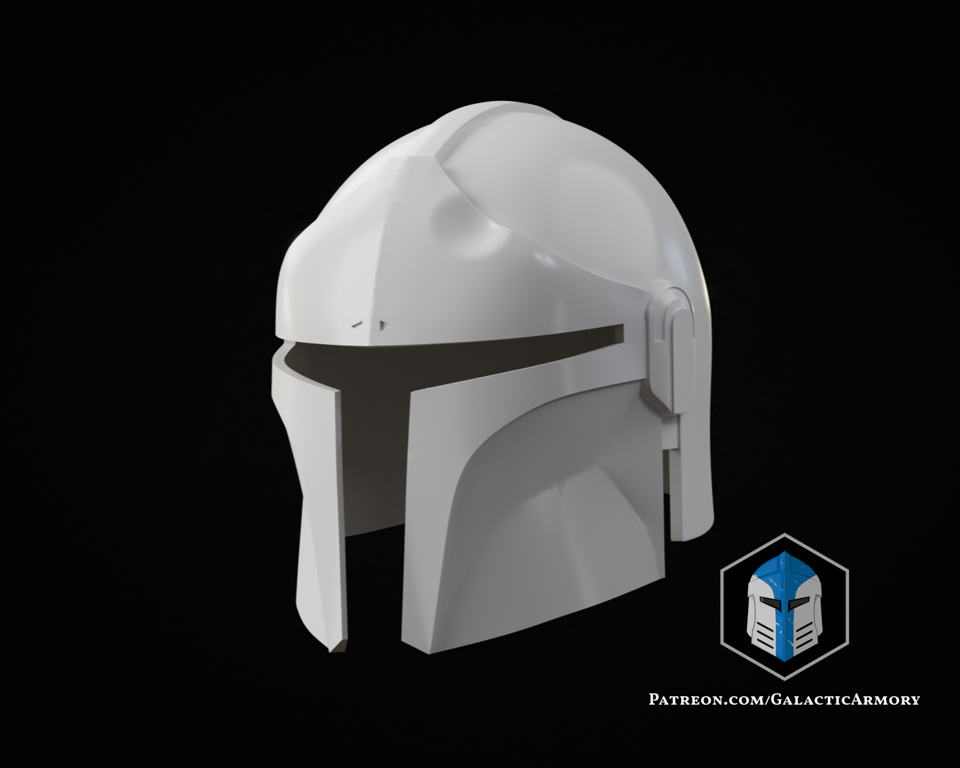 Medieval Boba Fett Helmet - 3D Print Files