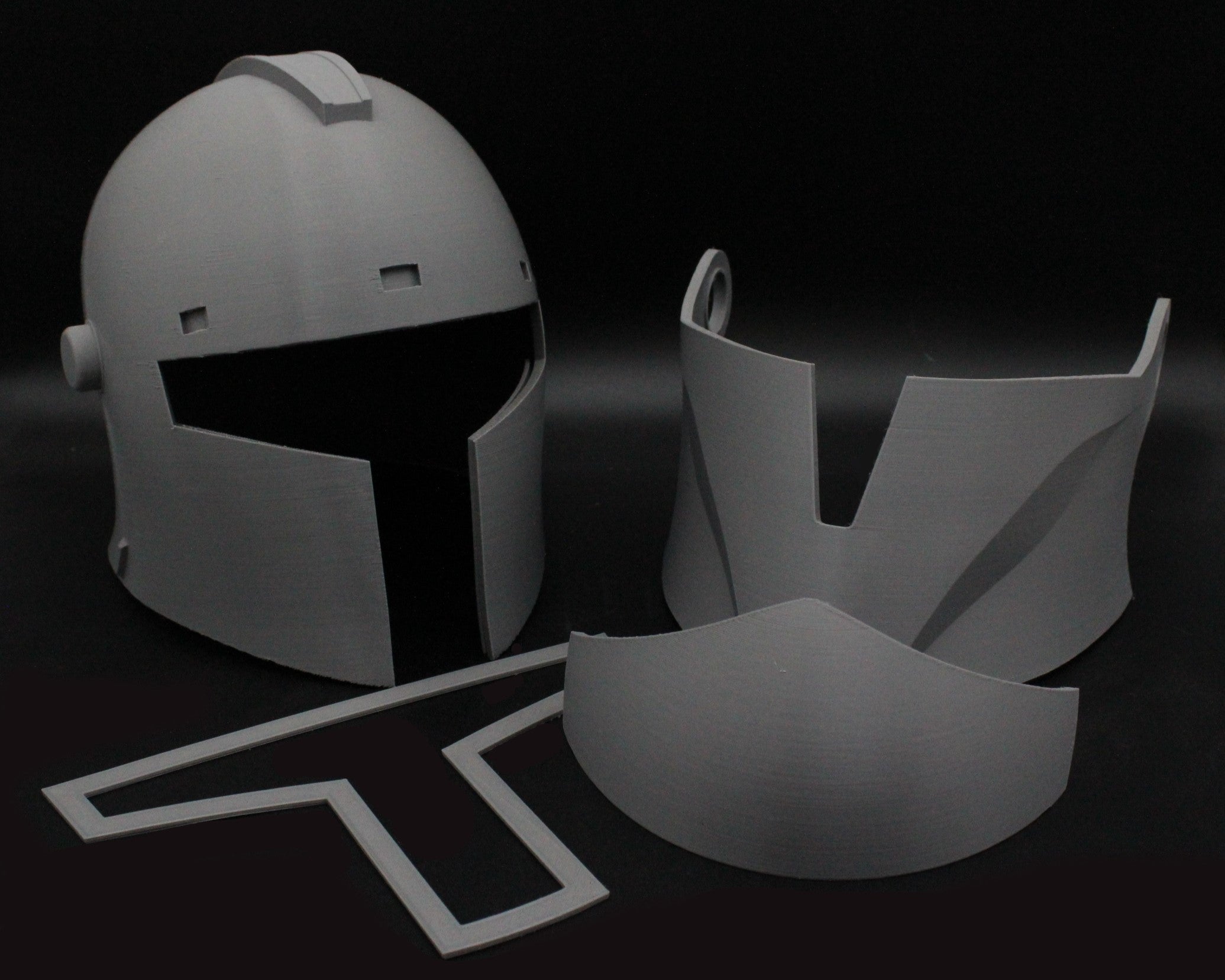 Bartok Medieval Captain Fordo Phase 1 Helmet - DIY