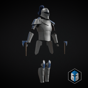 Bartok Medieval Captain Rex Armor - 3D Print Files