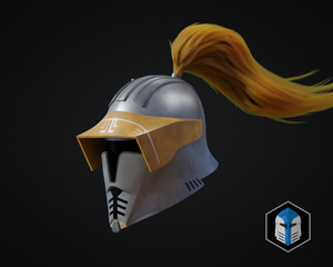 Bartok Medieval Commander Cody Helmet - 3D Print Files - Patreon Exclusive