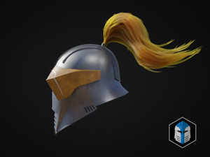 Bartok Medieval Commander Cody Helmet - 3D Print Files - Patreon Exclusive