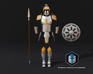 Bartok Medieval Commander Cody Armor - 3D Print Files